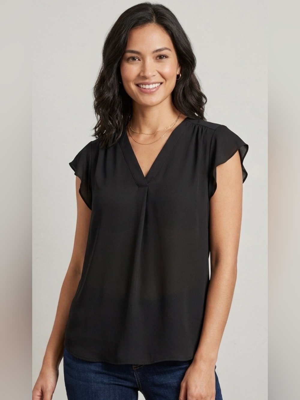 Chaus Women’s V Neck Blouse